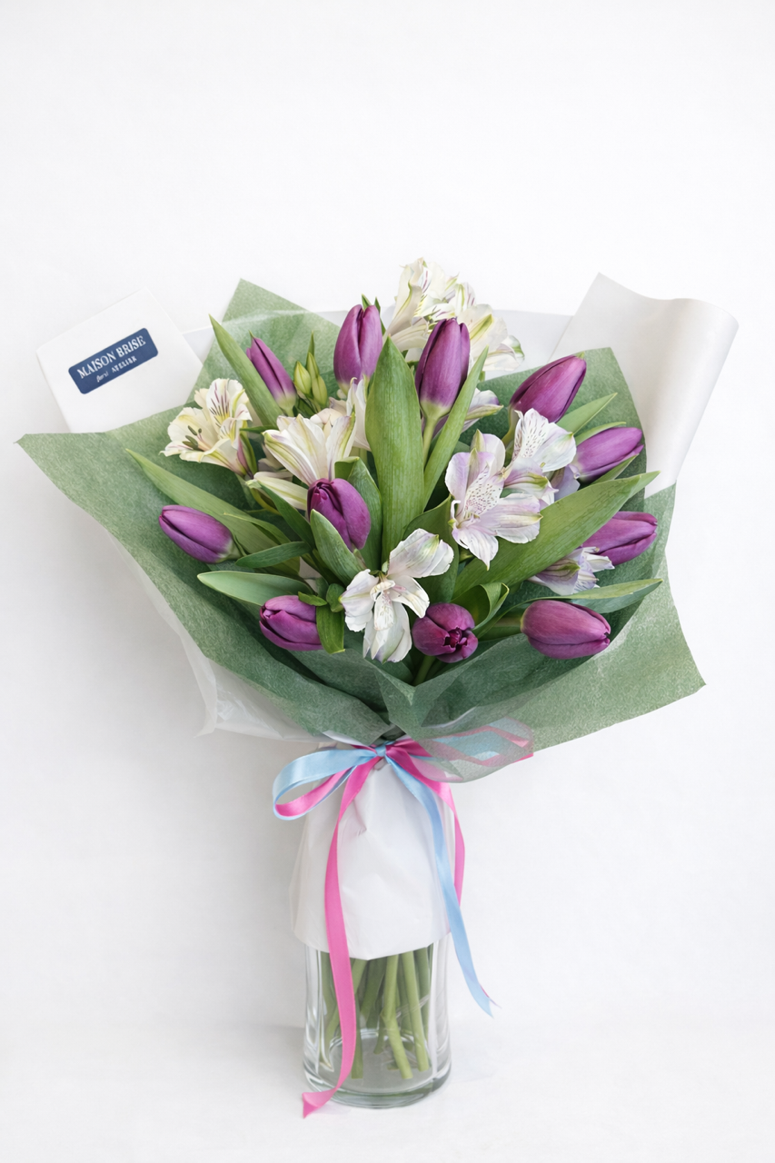 Tulips & Alstroemeria Bouquet